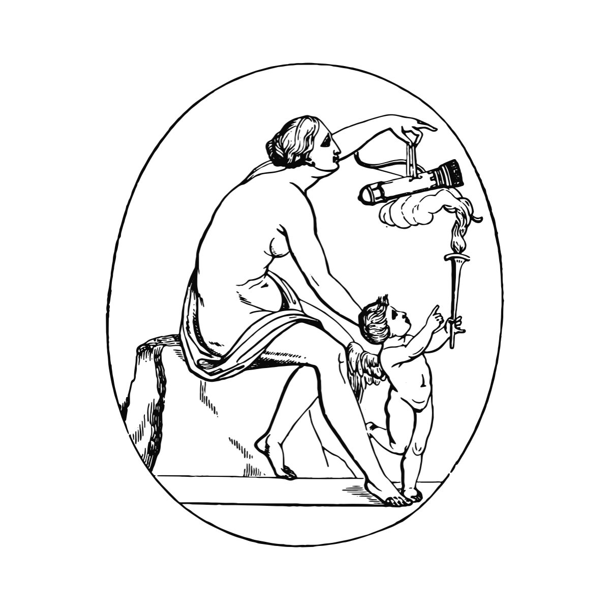 Aphrodite and Eros