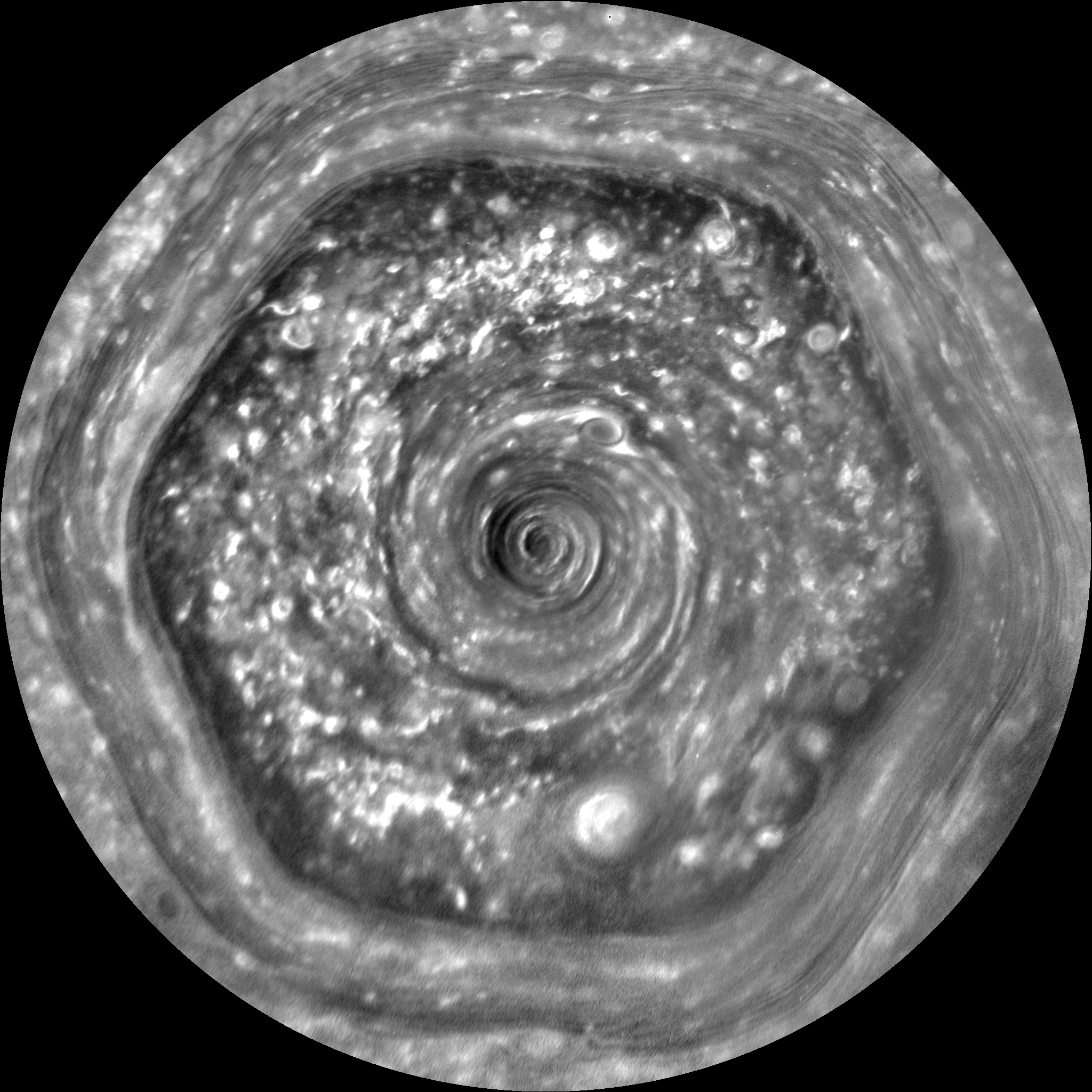 Saturn’s Hexagon in Motion