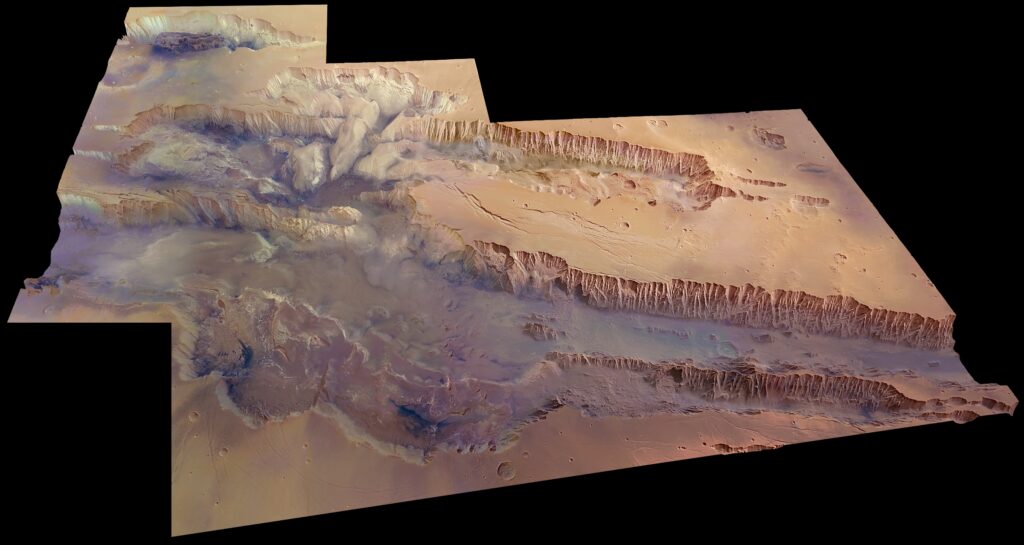 Valles Marineris on Mars